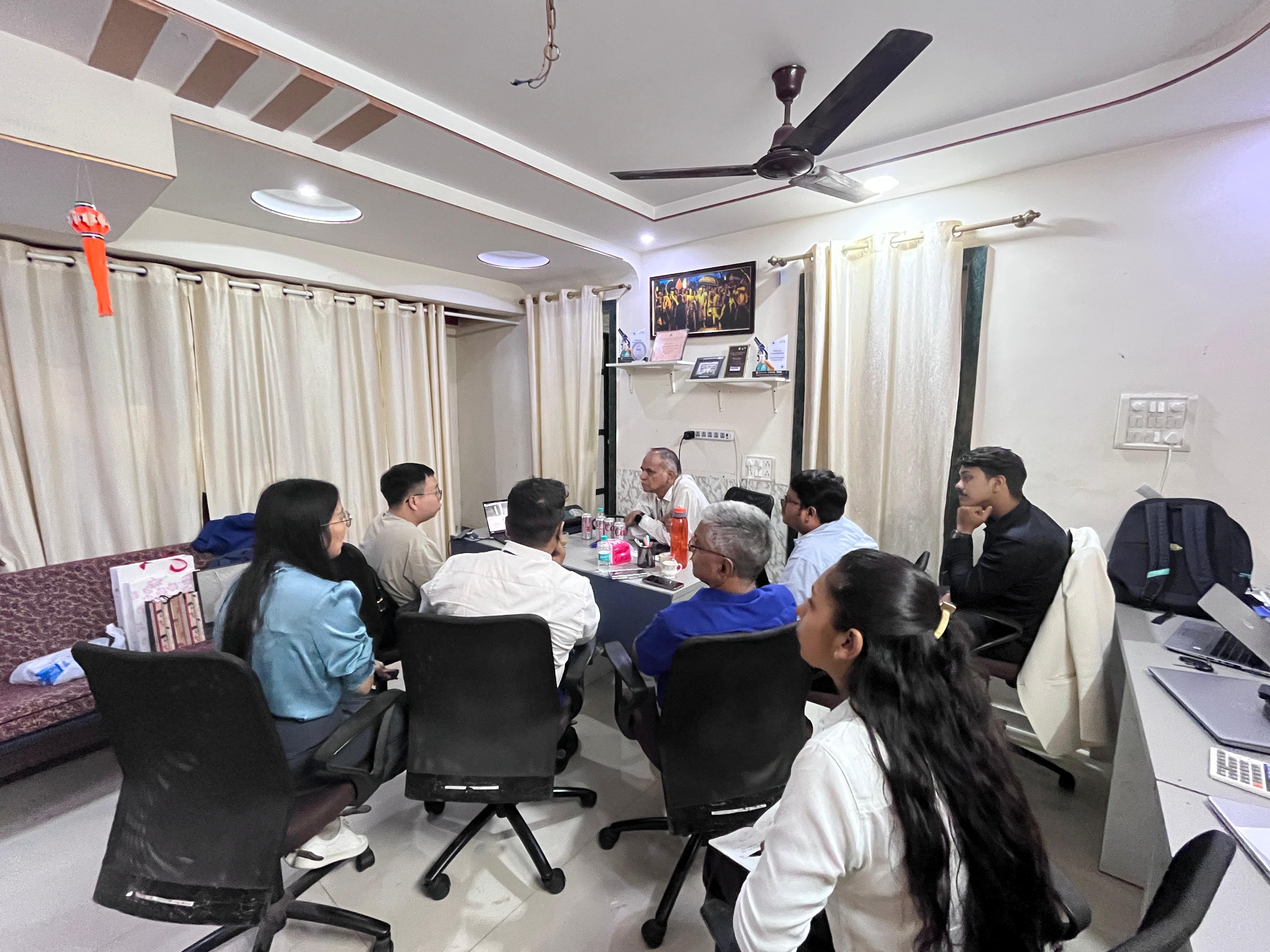 Nevil meeting discussion with Prospack Solutions team